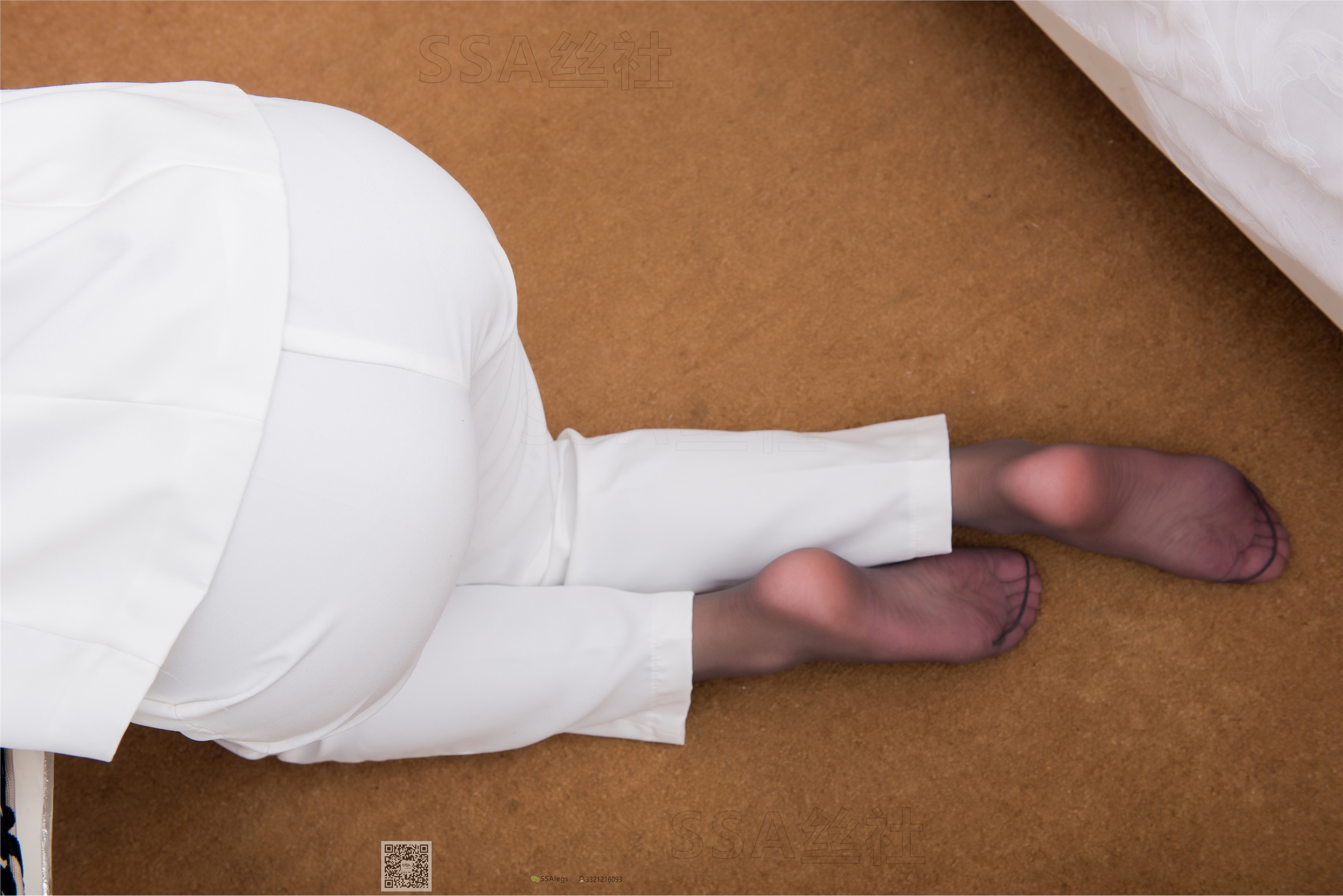 SSA丝社 超清写真 NO.065 大大 白西装裤里丝